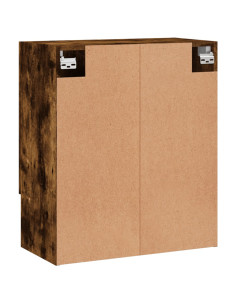 Armadietto a Muro Rovere Fumo 60x31x70 cm in Legno Multistrato 2