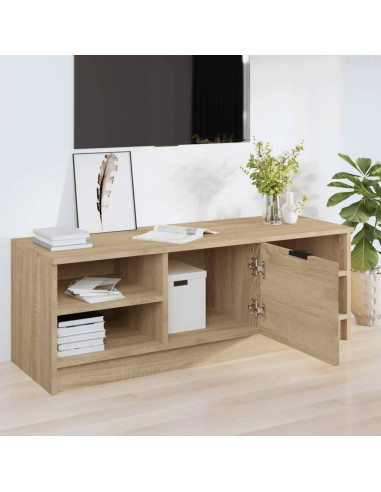 Mobile Porta TV Rovere Sonoma 102x35,5x36,5cm Legno Multistrato