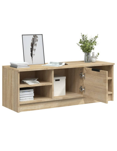 Mobile Porta TV Rovere Sonoma 102x35,5x36,5cm Legno Multistrato