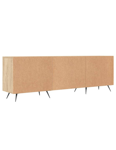 Mobile Porta TV Rovere Sonoma 150x30x50 cm in Legno Multistrato
