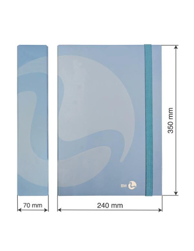 PORTA PROGETTI DORSO 7 COL. ASS.