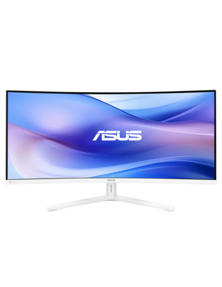 ASUS VU34WCIP-W Monitor PC 86,4 cm (34") 3440 x 1440 Pixel Wide Quad HD Bianco