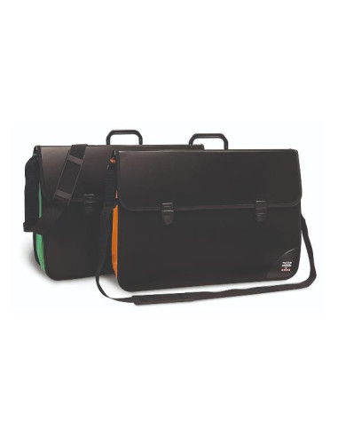 VALIGETTA NERA SOFFIO COL+PORTARIGA