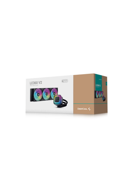 DEEPCOOL RAFF. LIQUIDO LE360 V2 NERA 3*ARGB
