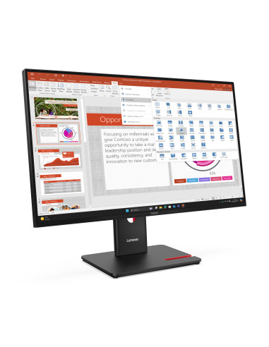 Lenovo ThinkVision T27-40 LED display 68,6 cm (27") 1920 x 1080 Pixel Full HD Nero