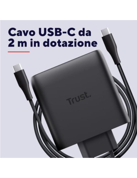 MAXO 100W 2P USB-C GAN CHARGER BLK