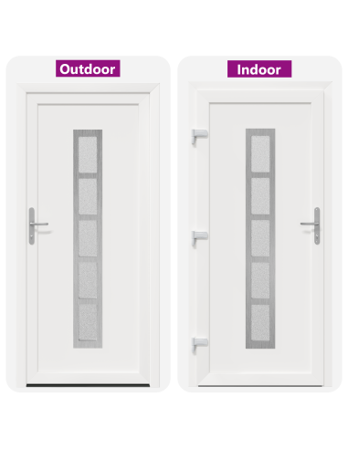 Porta Frontale Bianco 88 x 200 cm PVC