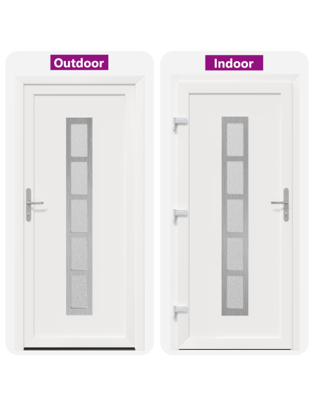 Porta Frontale Bianco 88 x 200 cm PVC