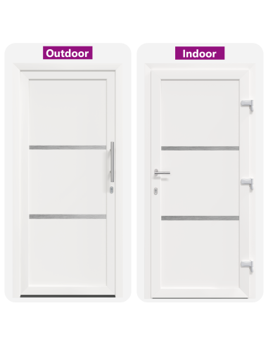 Porta Frontale Bianco PVC