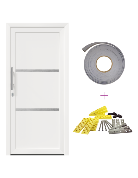 Porta Frontale Bianco 108 x 208 cm PVC