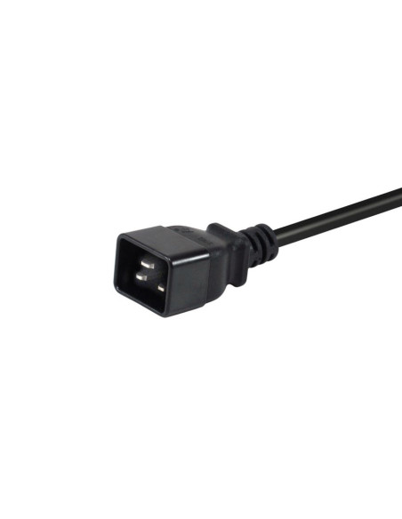 Equip 112130 cavo di alimentazione Nero 1,8 m IEC C20 IEC C19
