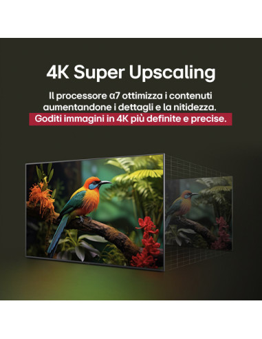 LG QNED evo AI 50QNED86A6C TV Serie QNED86 50'' 4K, α7 Gen8, HDR10, 20W, 3 HDMI con Game Optimizer, Smart TV WebOS 25