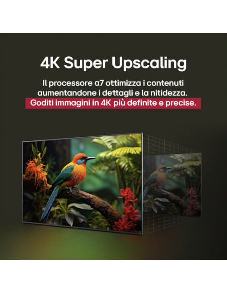 LG QNED evo AI 50QNED86A6C TV Serie QNED86 50'' 4K, α7 Gen8, HDR10, 20W, 3 HDMI con Game Optimizer, Smart TV WebOS 25