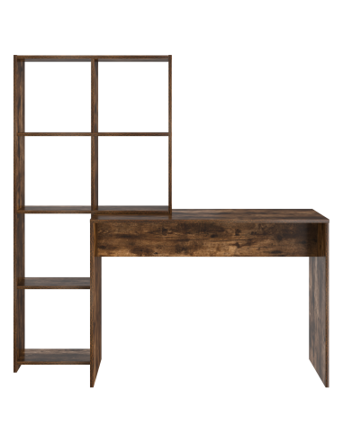 Scrivania Rovere fumé 138,5 x 55 x 143 cm Legno multistrato