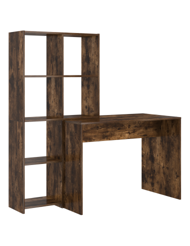 Scrivania Rovere fumé 138,5 x 55 x 143 cm Legno multistrato