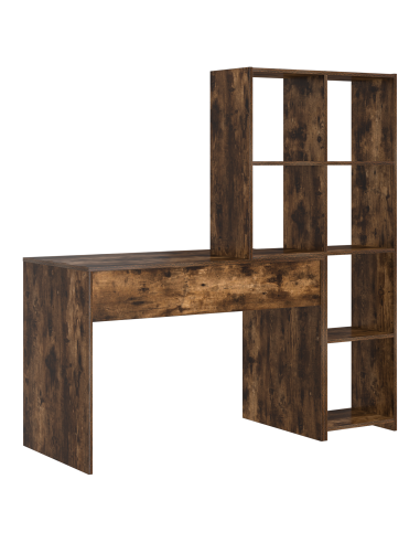 Scrivania Rovere fumé 138,5 x 55 x 143 cm Legno multistrato