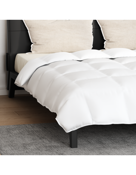 Set di Piumoni con cuscino 3 pcs Bianco Piuma d'anatra
