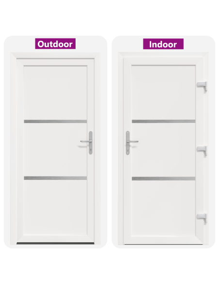 Porta Frontale Bianco 108 x 208 cm PVC