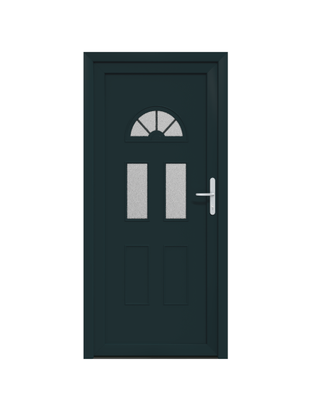 Porta Frontale Antracite 110 x 210 cm PVC