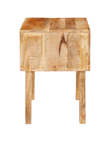 Tavolino Marrone 40 x 32 x 46 cm Legno di mango massello