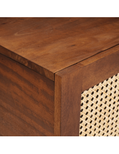 Tavolino da salotto 100 x 54 x 40 cm Legno di mango massello 2