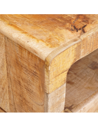 Tavolino Marrone 40 x 40 x 49 cm Legno di mango massello