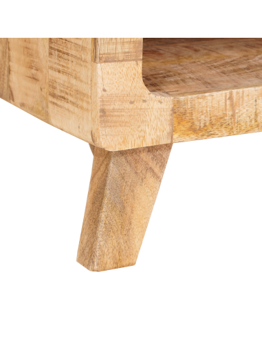 Tavolino Marrone 40 x 40 x 49 cm Legno di mango massello