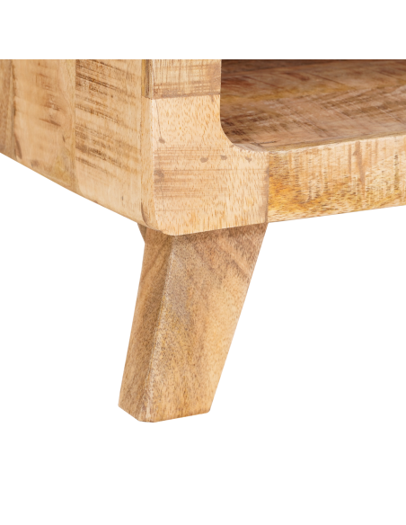 Tavolino Marrone 40 x 40 x 49 cm Legno di mango massello