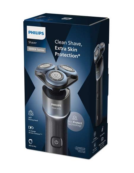 Philips Shaver 5000X series X5006/00 Rasoio elettrico Wet & Dry