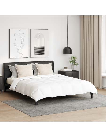 Piumone con cuscino 3 pcs Bianco 240 x 260 cm Piume