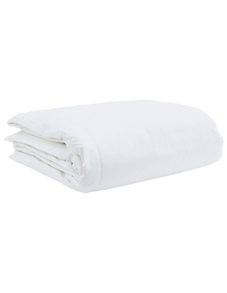 Piumone con cuscino 3 pcs Bianco 240 x 260 cm Piume