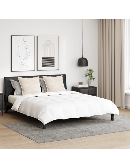 Piumone con cuscino 3 pcs Bianco 240 x 260 cm Piume