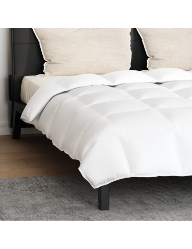 Set di Piumoni con cuscino 3 pcs Bianco Piuma d'anatra