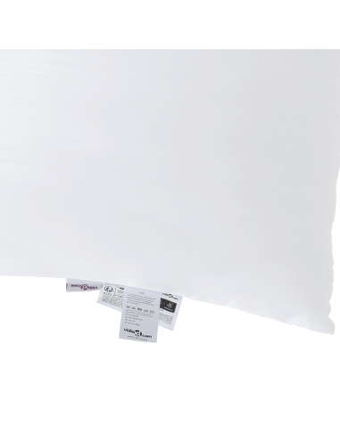 Cuscino con cuscino 2 pcs Bianco 61 x 41 x 20 cm Poliestere