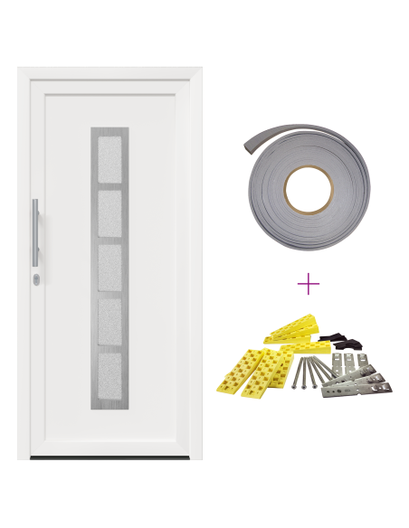 Porta Frontale Bianco 88 x 200 cm PVC
