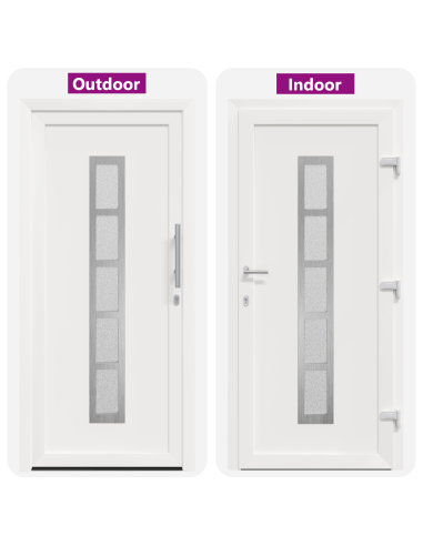 Porta Frontale Bianco 98 x 200 cm PVC