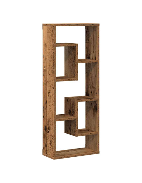 Mensola da parete in legno antico 36x16x90 cm in legno ingegnerizzato