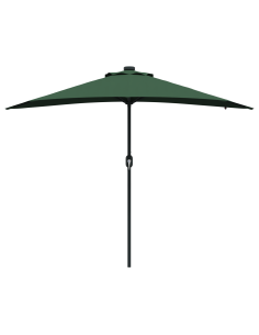 Ombrello da giardino Verde 294 x 150 x 223 cm 2
