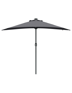 Ombrello da giardino Antracite 294 x 150 x 223 cm 2