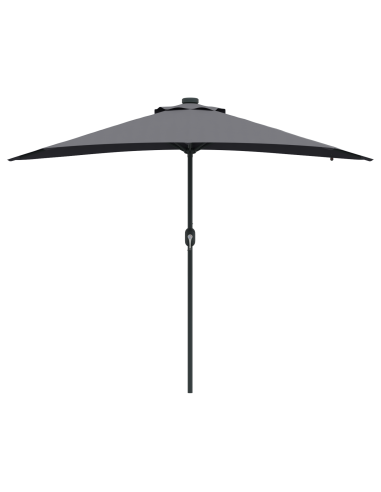 Ombrello da giardino Antracite 294 x 150 x 223 cm