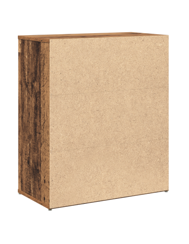 Credenza 2 pcs Legno vecchio 60 x 31 x 70 cm Legno multistrato