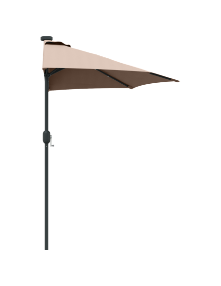 Ombrello da giardino Talpa 294 x 150 x 223 cm Tessuto
