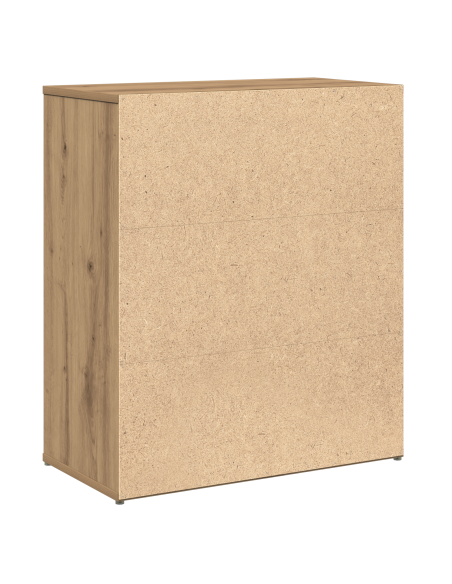 Credenza 2 pcs rovere artigianale 60 x 31 x 70 cm