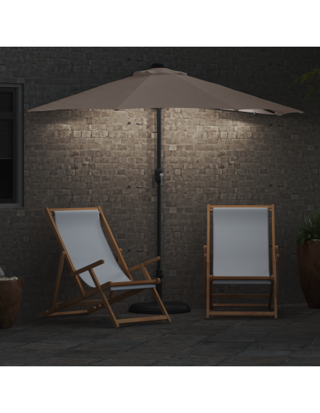 Ombrello da giardino Talpa 294 x 150 x 223 cm Tessuto