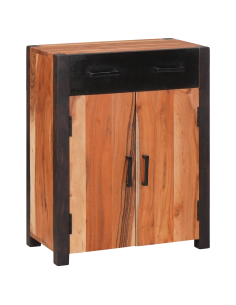 Credenza Marrone 55 x 30 x 75 cm Legno di Acacia Massello
