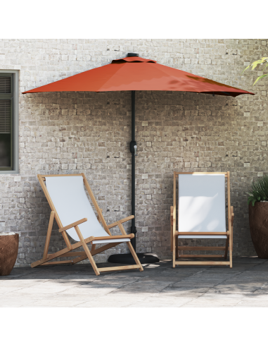 Ombrello da giardino Terracotta 294 x 150 x 223 cm