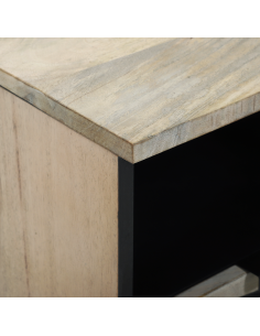 Unità TV con cassetto Bianco 100 x 33 x 46 cm Legno multistrato 2