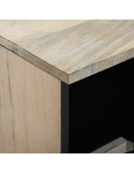 Unità TV con cassetto Bianco 100 x 33 x 46 cm Legno multistrato