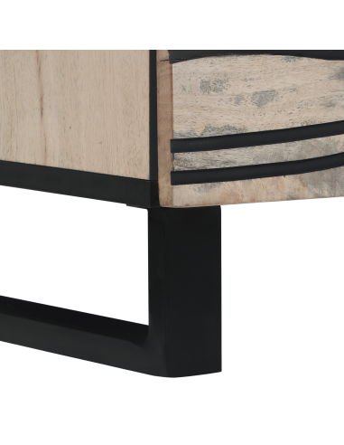 Unità TV con cassetto Bianco 100 x 33 x 46 cm Legno multistrato