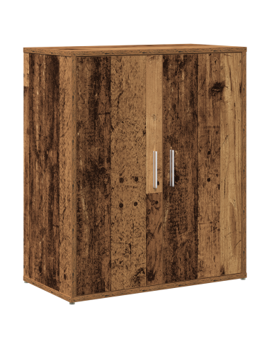 Credenza 2 pcs Legno vecchio 60 x 31 x 70 cm Legno multistrato